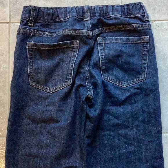 💕 Old Navy Straight Cut Jeans sz12 Adjustable Waist - Picture 8 of 11
